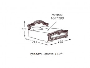 Кровать 2-х спальная 1600*2000 с ортопедом в Заводоуковске - zavodoukovsk.magazin-mebel74.ru | фото